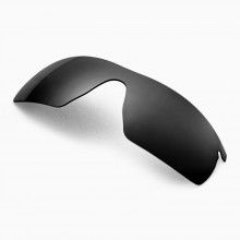 New Walleva Polarized Black Replacement Lenses For Oakley Radarlock Pitch (OO9182 Series) Sunglasses